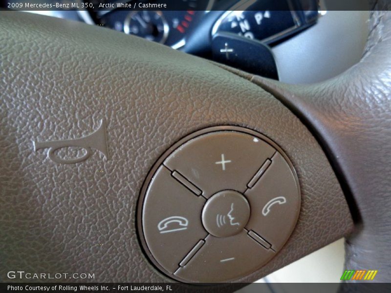 Arctic White / Cashmere 2009 Mercedes-Benz ML 350