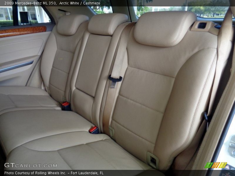 Arctic White / Cashmere 2009 Mercedes-Benz ML 350