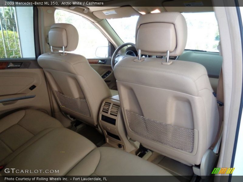 Arctic White / Cashmere 2009 Mercedes-Benz ML 350
