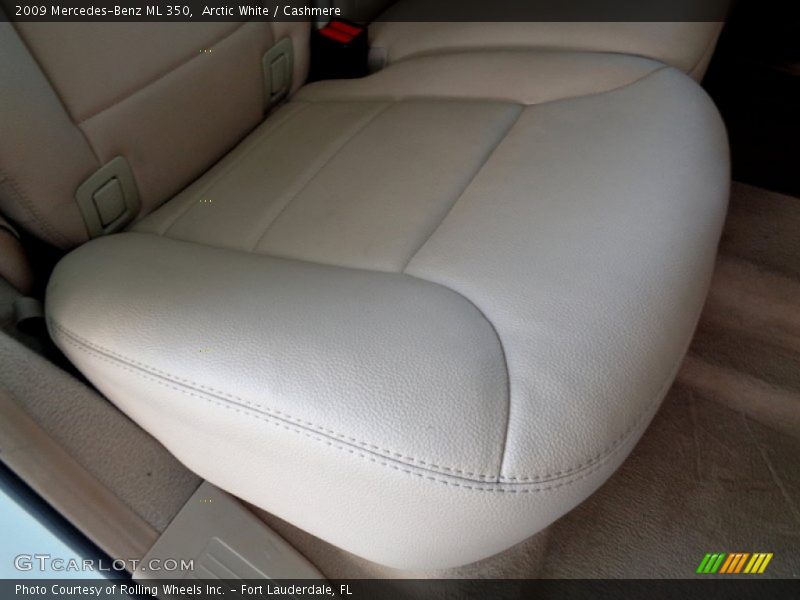 Arctic White / Cashmere 2009 Mercedes-Benz ML 350