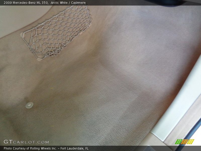 Arctic White / Cashmere 2009 Mercedes-Benz ML 350