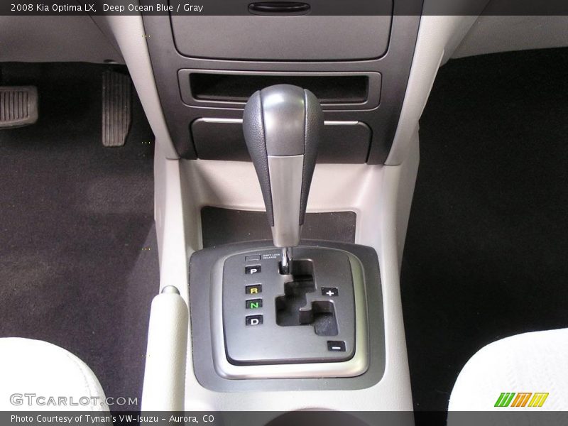 Deep Ocean Blue / Gray 2008 Kia Optima LX