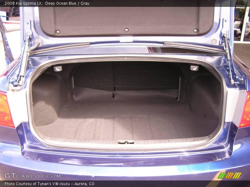 Deep Ocean Blue / Gray 2008 Kia Optima LX
