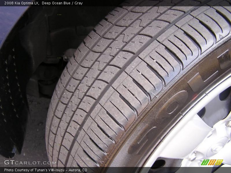Deep Ocean Blue / Gray 2008 Kia Optima LX