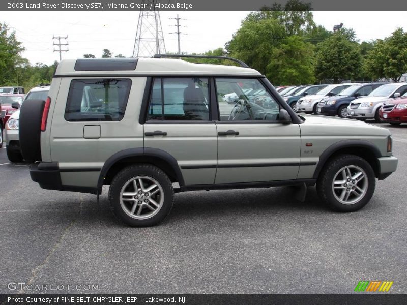 Vienna Green / Alpaca Beige 2003 Land Rover Discovery SE7