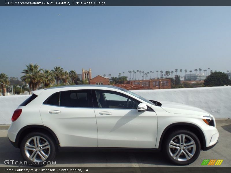 Cirrus White / Beige 2015 Mercedes-Benz GLA 250 4Matic