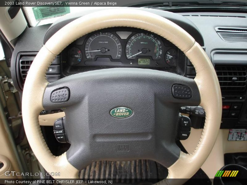 Vienna Green / Alpaca Beige 2003 Land Rover Discovery SE7