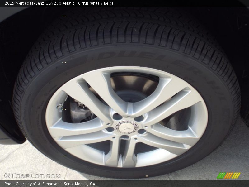 Cirrus White / Beige 2015 Mercedes-Benz GLA 250 4Matic