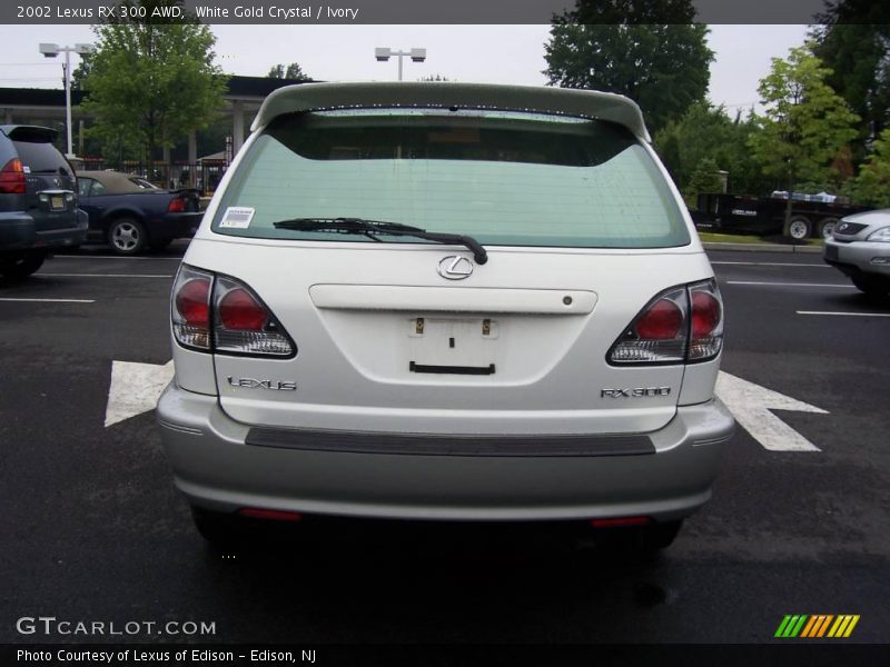 White Gold Crystal / Ivory 2002 Lexus RX 300 AWD