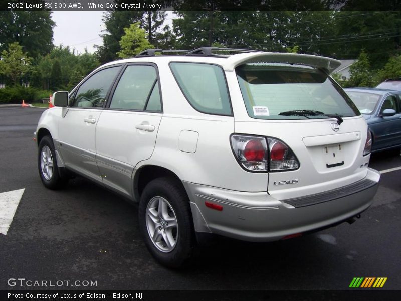 White Gold Crystal / Ivory 2002 Lexus RX 300 AWD