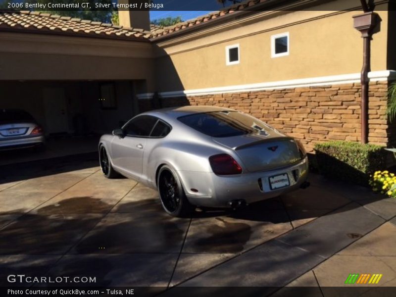 Silver Tempest / Beluga 2006 Bentley Continental GT