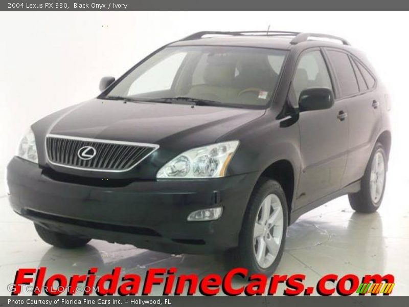 Black Onyx / Ivory 2004 Lexus RX 330