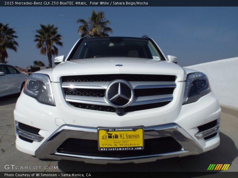 Polar White / Sahara Beige/Mocha 2015 Mercedes-Benz GLK 250 BlueTEC 4Matic