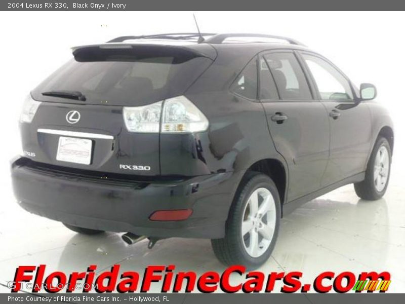 Black Onyx / Ivory 2004 Lexus RX 330