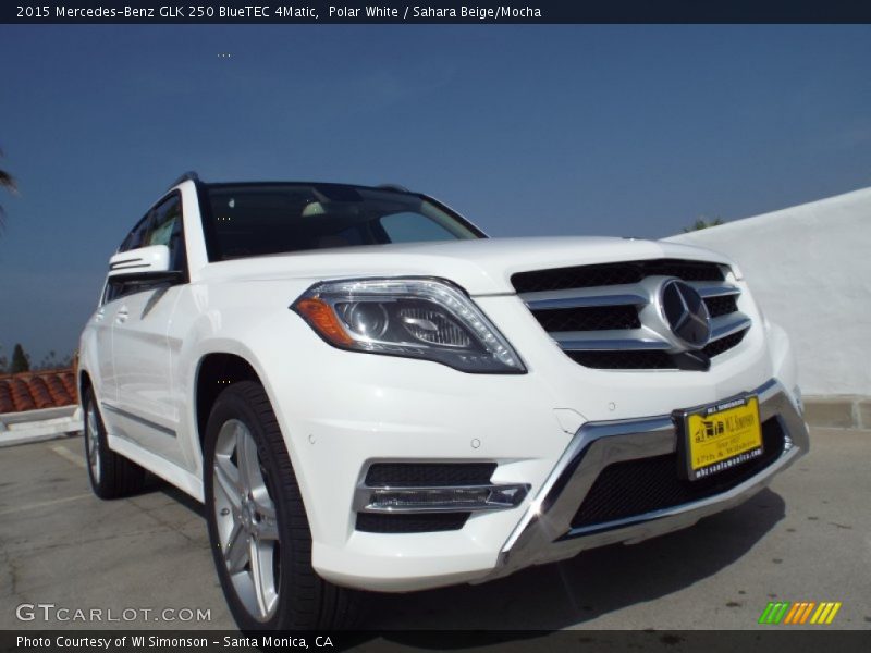 Polar White / Sahara Beige/Mocha 2015 Mercedes-Benz GLK 250 BlueTEC 4Matic