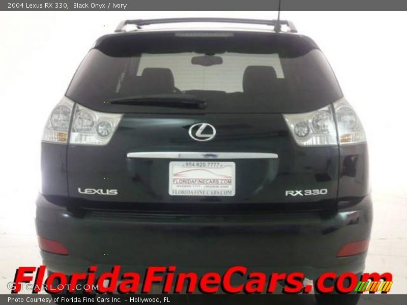 Black Onyx / Ivory 2004 Lexus RX 330
