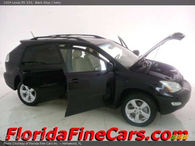 Black Onyx / Ivory 2004 Lexus RX 330