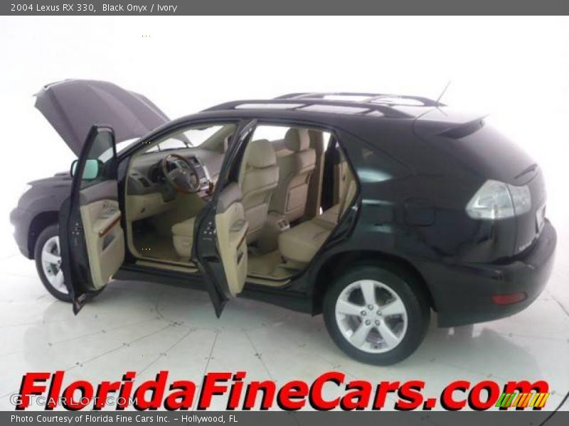 Black Onyx / Ivory 2004 Lexus RX 330