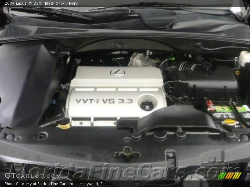 Black Onyx / Ivory 2004 Lexus RX 330