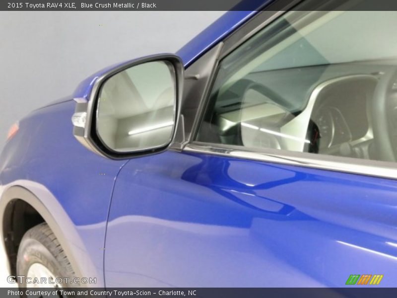 Blue Crush Metallic / Black 2015 Toyota RAV4 XLE