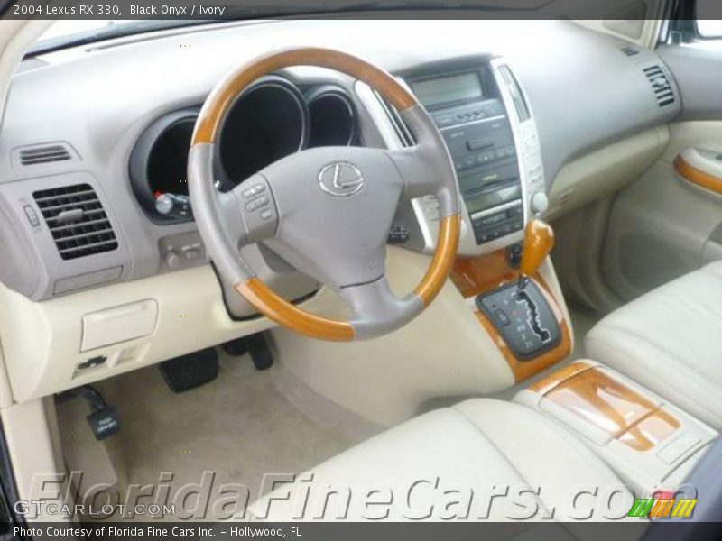 Black Onyx / Ivory 2004 Lexus RX 330