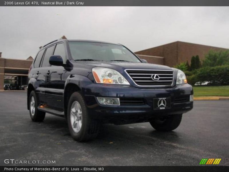 Nautical Blue / Dark Gray 2006 Lexus GX 470