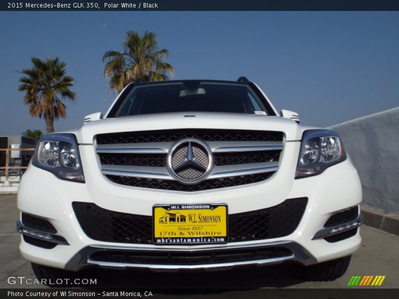Polar White / Black 2015 Mercedes-Benz GLK 350
