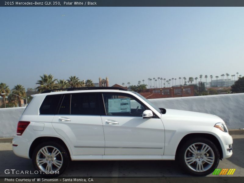Polar White / Black 2015 Mercedes-Benz GLK 350