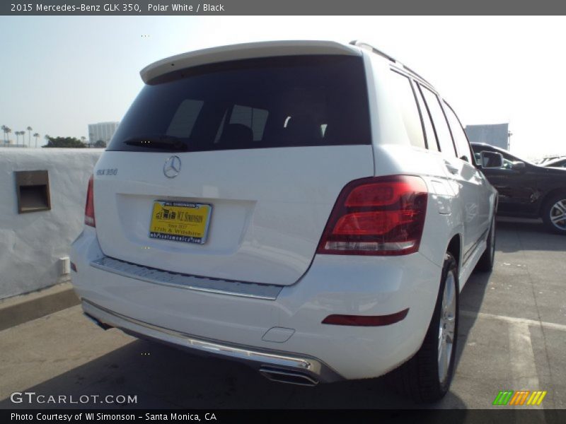 Polar White / Black 2015 Mercedes-Benz GLK 350