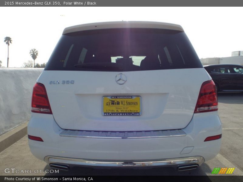 Polar White / Black 2015 Mercedes-Benz GLK 350
