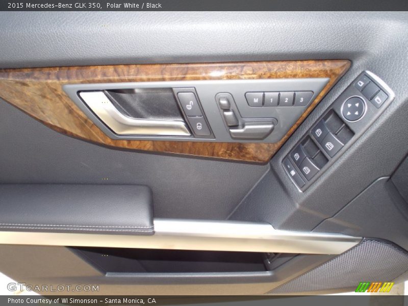 Polar White / Black 2015 Mercedes-Benz GLK 350