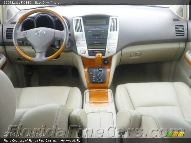 Black Onyx / Ivory 2004 Lexus RX 330