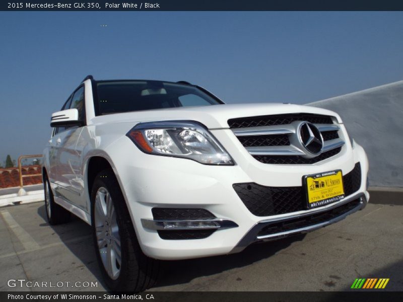 Polar White / Black 2015 Mercedes-Benz GLK 350