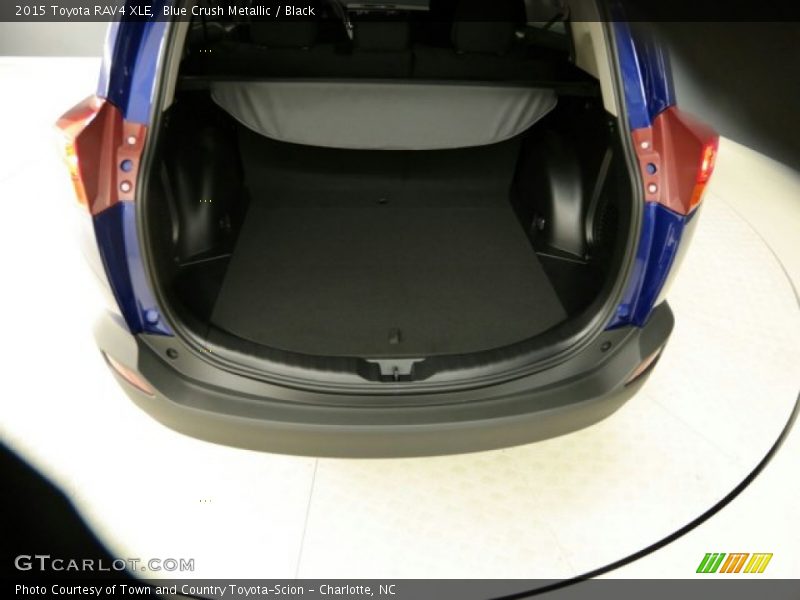 Blue Crush Metallic / Black 2015 Toyota RAV4 XLE