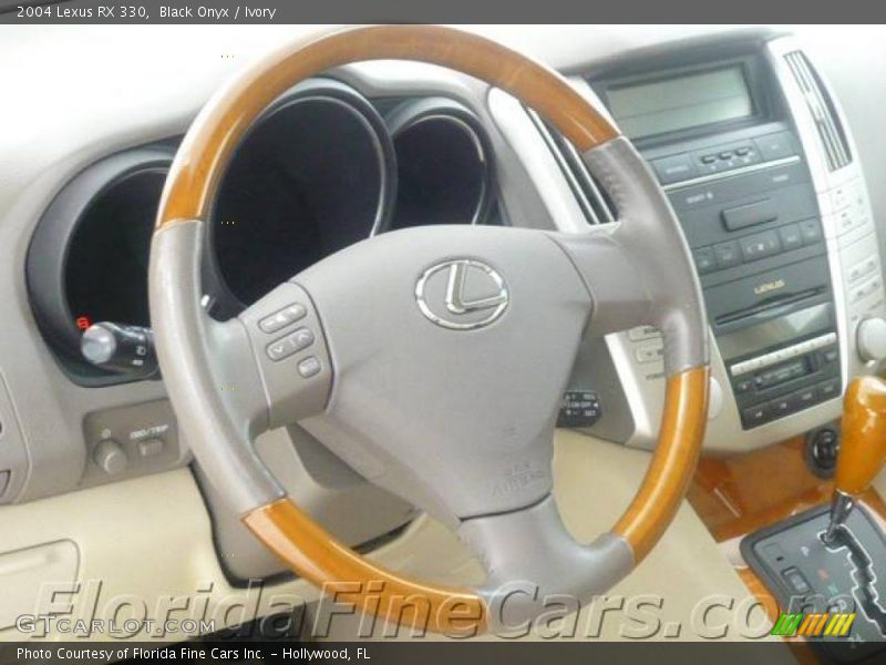 Black Onyx / Ivory 2004 Lexus RX 330
