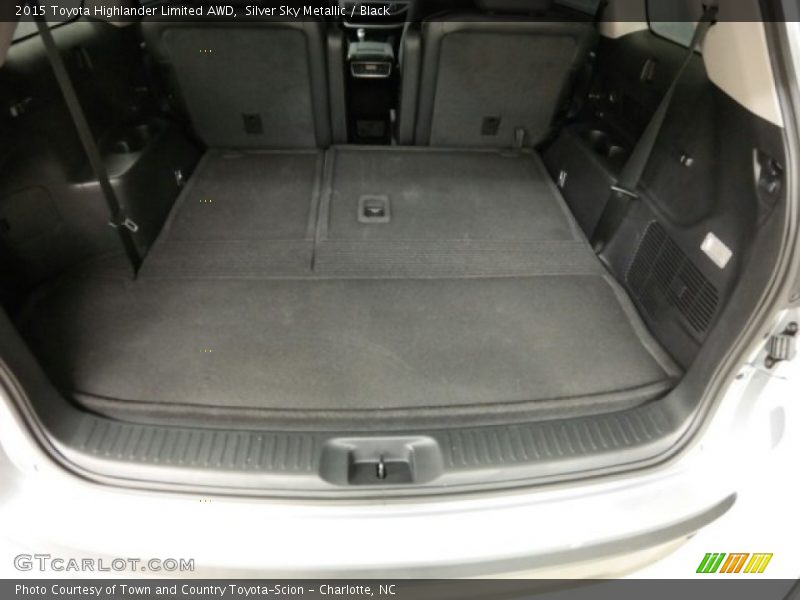 Silver Sky Metallic / Black 2015 Toyota Highlander Limited AWD