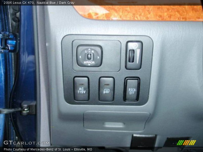 Nautical Blue / Dark Gray 2006 Lexus GX 470