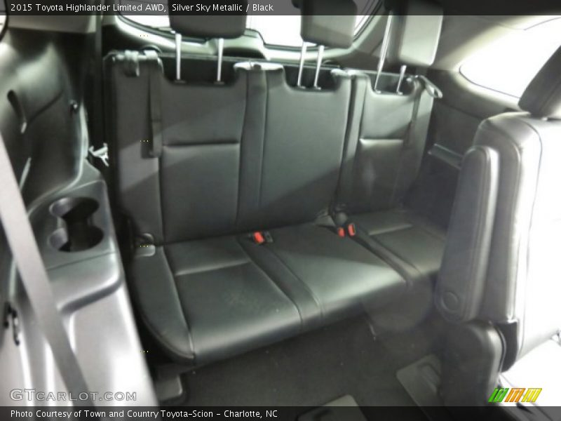 Silver Sky Metallic / Black 2015 Toyota Highlander Limited AWD