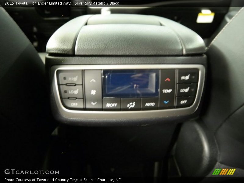 Silver Sky Metallic / Black 2015 Toyota Highlander Limited AWD