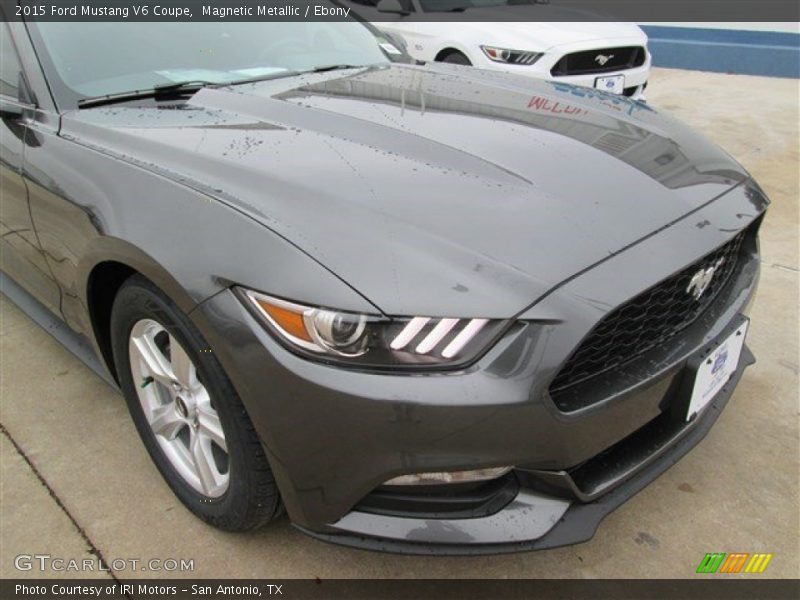 Magnetic Metallic / Ebony 2015 Ford Mustang V6 Coupe