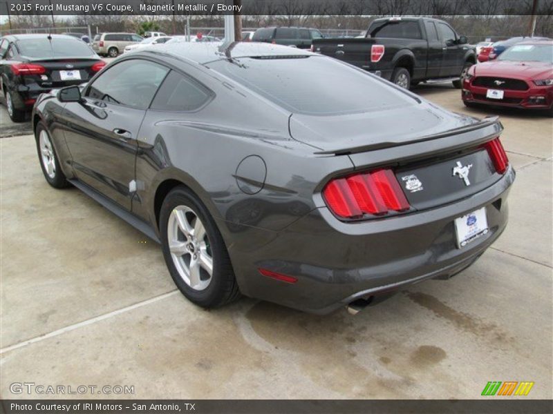 Magnetic Metallic / Ebony 2015 Ford Mustang V6 Coupe
