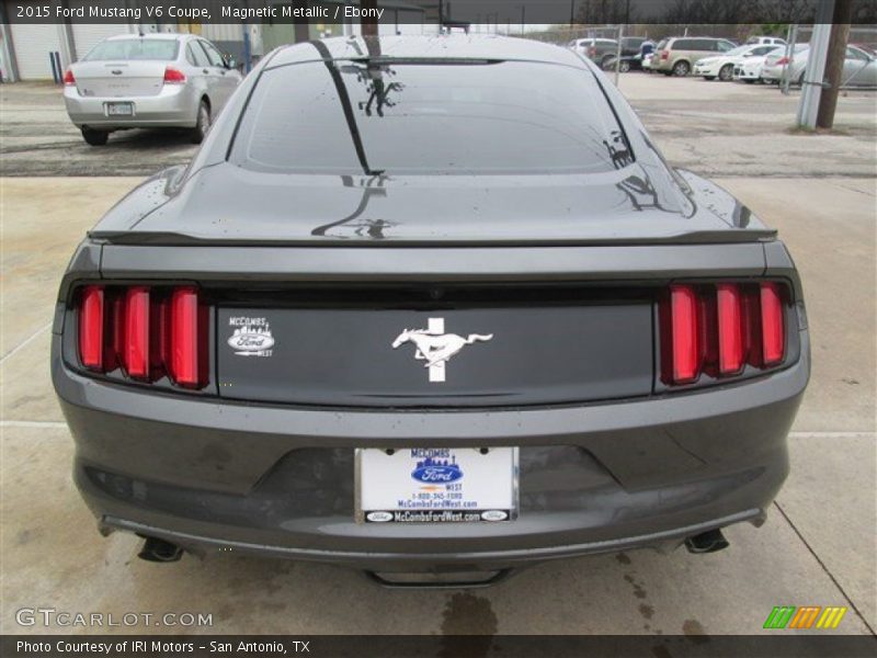 Magnetic Metallic / Ebony 2015 Ford Mustang V6 Coupe