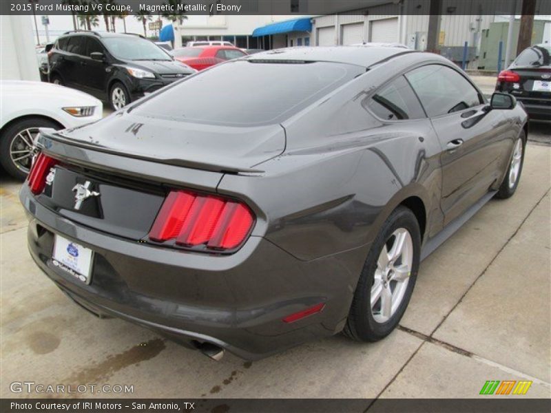 Magnetic Metallic / Ebony 2015 Ford Mustang V6 Coupe