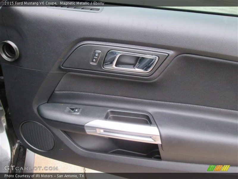 Magnetic Metallic / Ebony 2015 Ford Mustang V6 Coupe