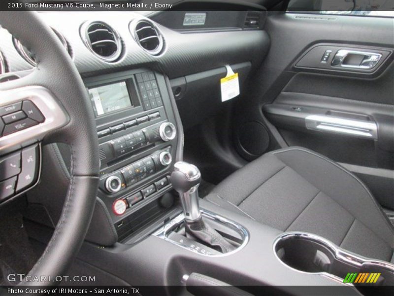 Magnetic Metallic / Ebony 2015 Ford Mustang V6 Coupe