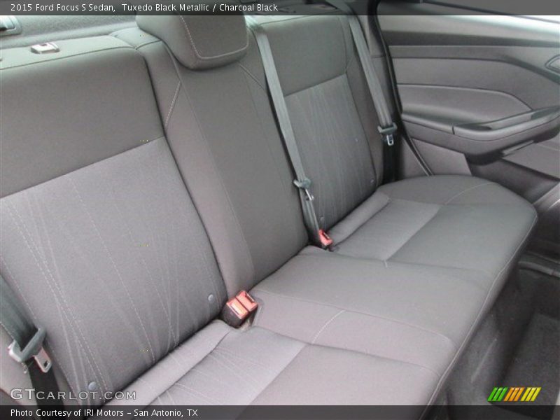 Tuxedo Black Metallic / Charcoal Black 2015 Ford Focus S Sedan