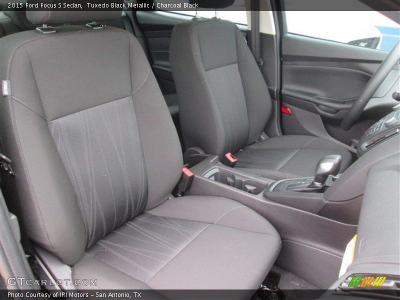 Tuxedo Black Metallic / Charcoal Black 2015 Ford Focus S Sedan