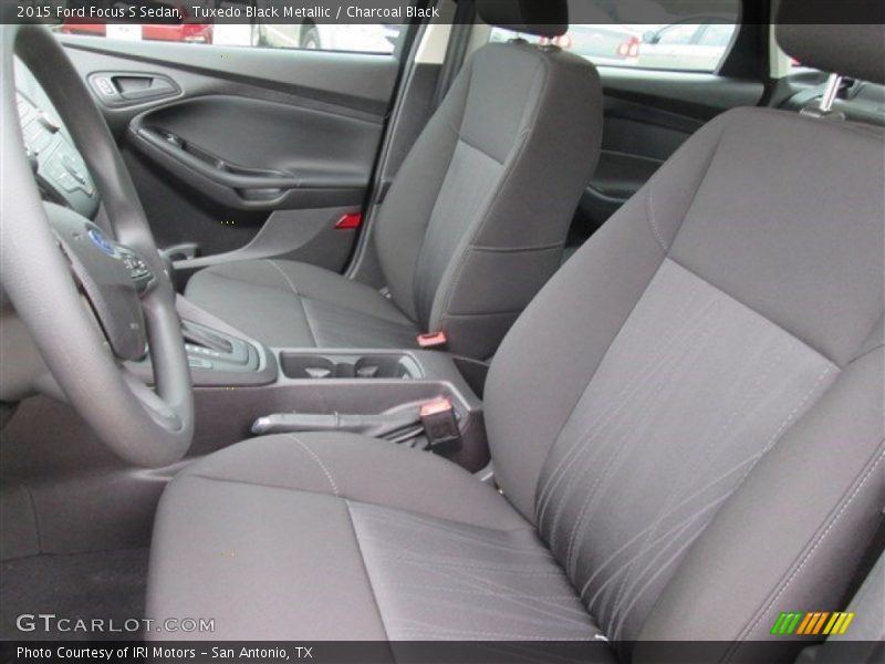 Tuxedo Black Metallic / Charcoal Black 2015 Ford Focus S Sedan