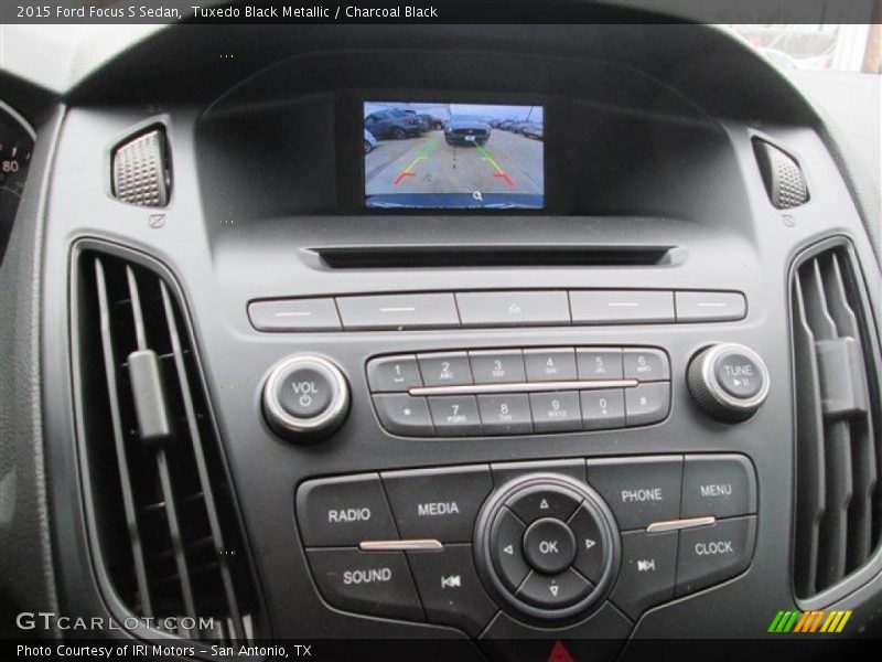 Tuxedo Black Metallic / Charcoal Black 2015 Ford Focus S Sedan