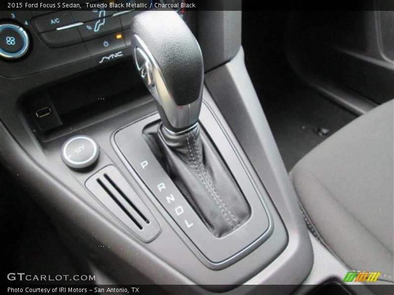 Tuxedo Black Metallic / Charcoal Black 2015 Ford Focus S Sedan